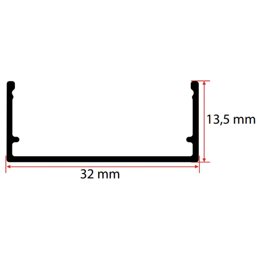 32MM Kanal LED Profili