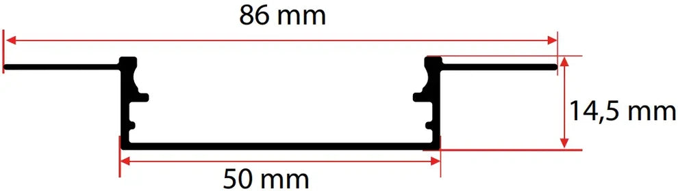 5CM Trimless LED Profili