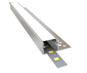 10X15 CM TERS TEK KANATLI TRİMLESS ALÇIPAN PROFİLİ 3MT